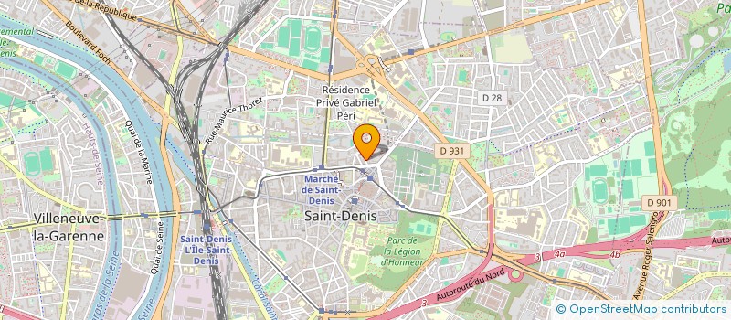 localisation de l'entreprise J.C AUTOVISION à SAINT-DENIS