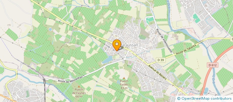 localisation de l'entreprise J C B  MARAUSSAN