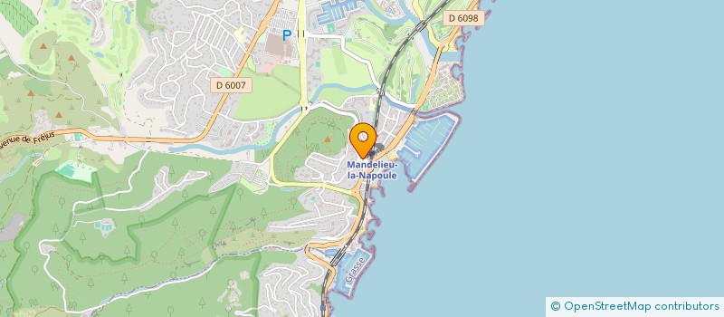 localisation de l'entreprise J C B à MANDELIEU-LA-NAPOULE