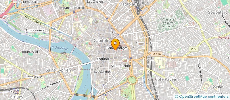 localisation de l'entreprise J.C.B  TOULOUSE