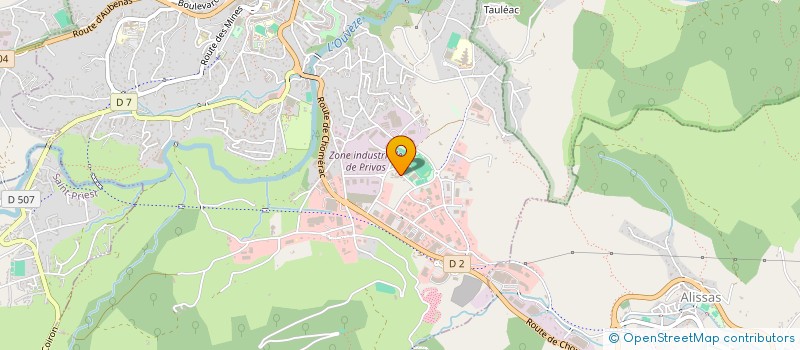 localisation de l'entreprise J & C BATIMENT  PRIVAS