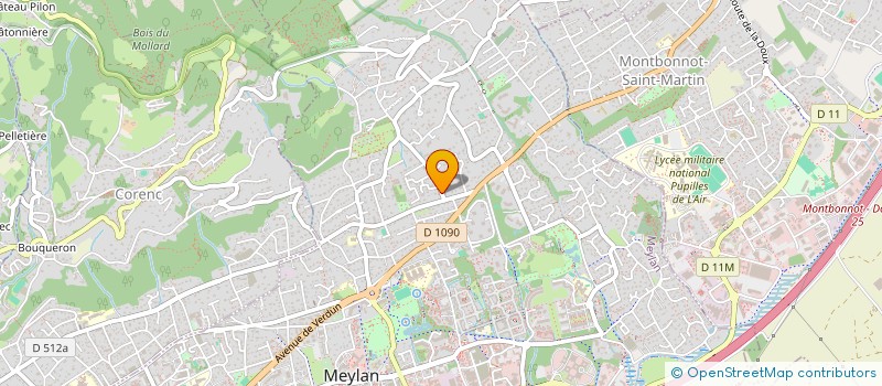 localisation de l'entreprise J.C.BROMANE  MEYLAN