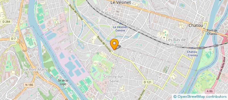 localisation de l'entreprise J C C JM  LE VESINET