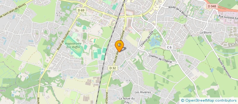 localisation de l'entreprise J C COMPANY à CHALLANS