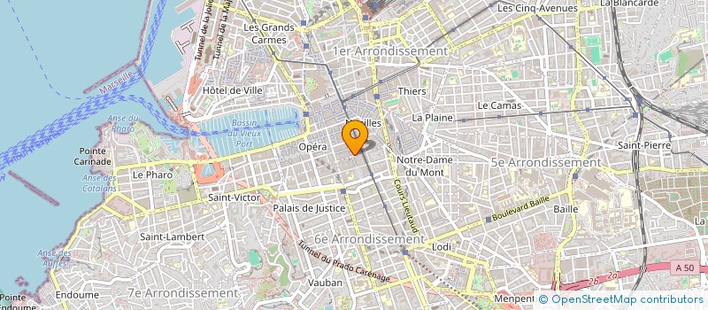 localisation de l'entreprise J.C CONSULTING à MARSEILLE