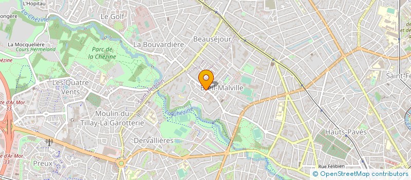 localisation de l'entreprise J.C.D. à NANTES