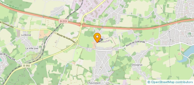 localisation de l'entreprise J.C.E. à PORNICHET