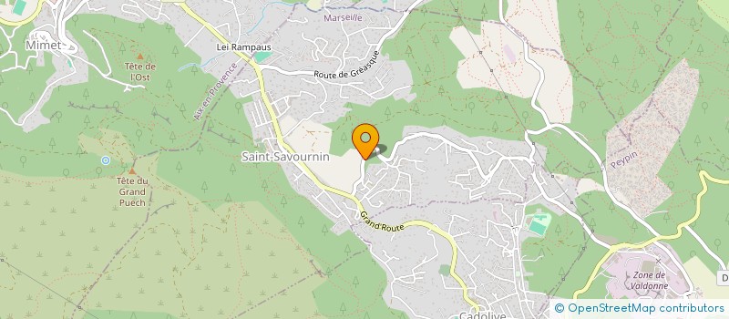 localisation de l'entreprise J.C.E PRESTATIONS  SAINT-SAVOURNIN