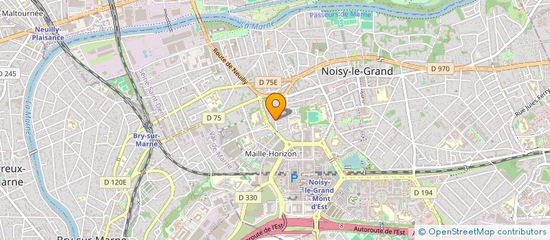localisation de l'entreprise J C F F à NOISY-LE-GRAND