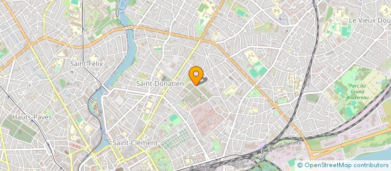 localisation de l'entreprise J.C.F.O  NANTES