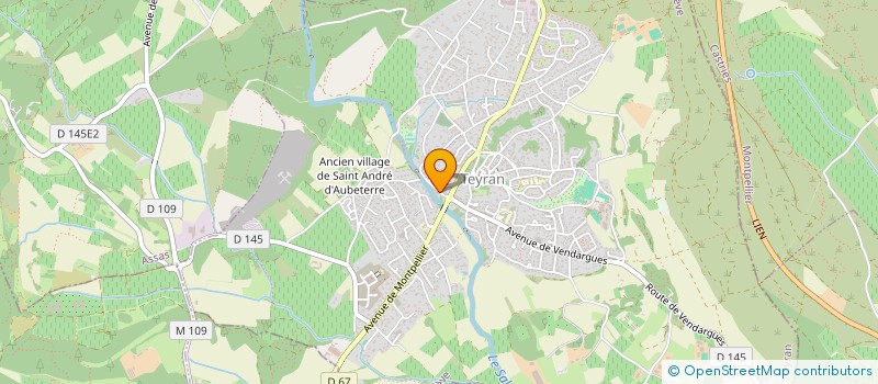 localisation de l'entreprise J.C FRANCE  TEYRAN