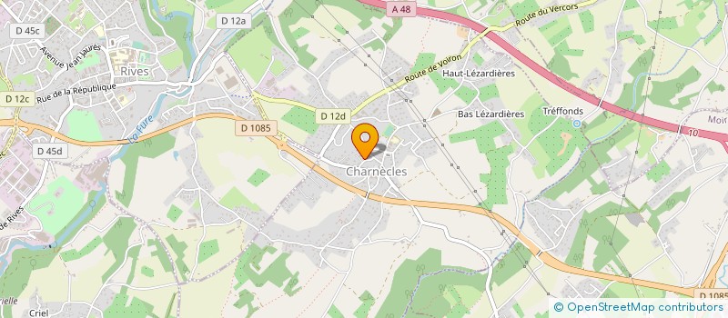 localisation de l'entreprise J.C.G IMMO  CHARNECLES