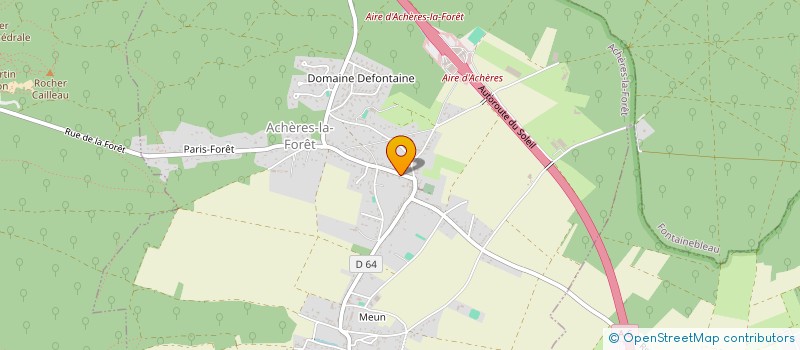 localisation de l'entreprise J. C. GAUDRON G. DE MAZIERES à LARCHANT