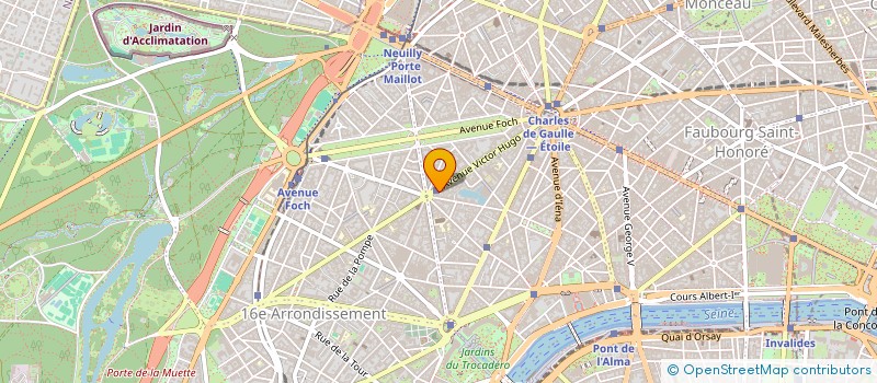 localisation de l'entreprise J&C HOTEL  PARIS