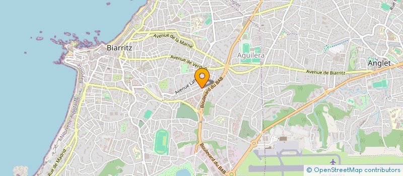 localisation de l'entreprise J C I DIFFUSION  BIARRITZ