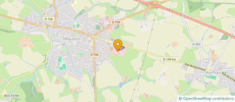 localisation de l'entreprise J.C. IMMO  MAULEON