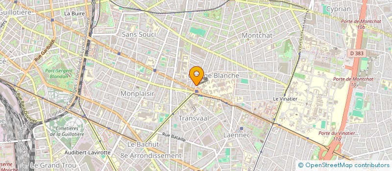 localisation de l'entreprise J.C.J.  LYON