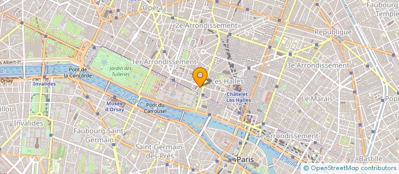 localisation de l'entreprise J.C.J.P. à PARIS