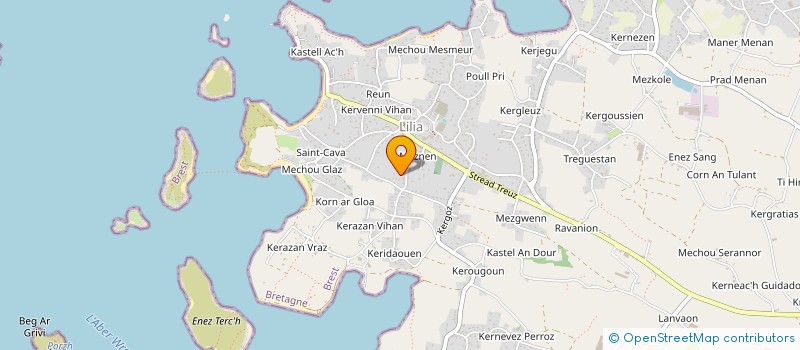 localisation de l'entreprise J&C JAMBET  PLOUGUERNEAU