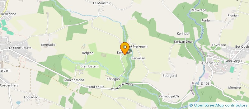 localisation de l'entreprise J-C-K  PLUVIGNER