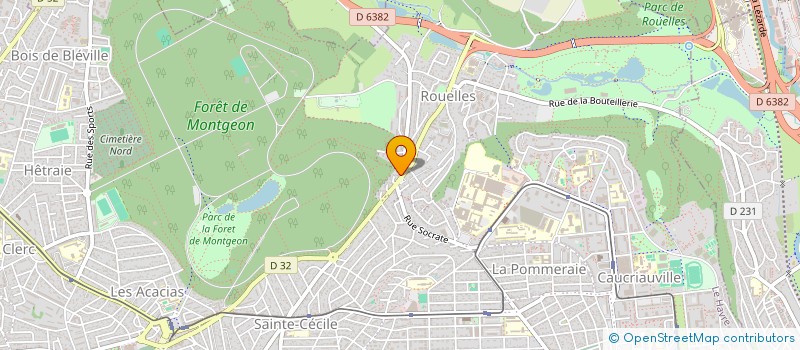 localisation de l'entreprise J.C.L.M à LE HAVRE