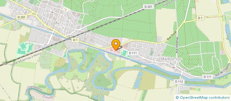 localisation de l'entreprise J.C.L.PLASTIC  AY-CHAMPAGNE