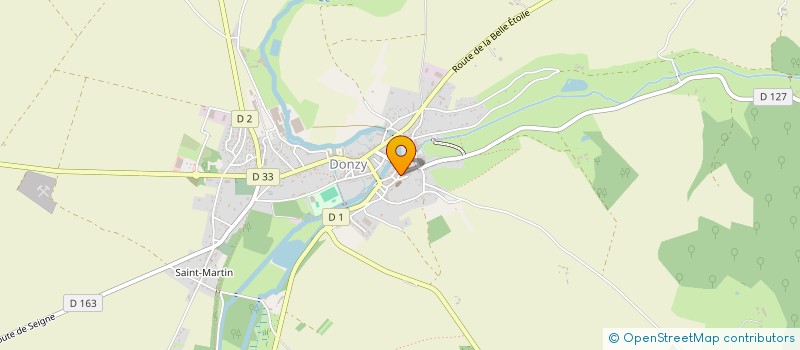 localisation de l'entreprise J.C LOISIRS INTERNATIONAL à DONZY