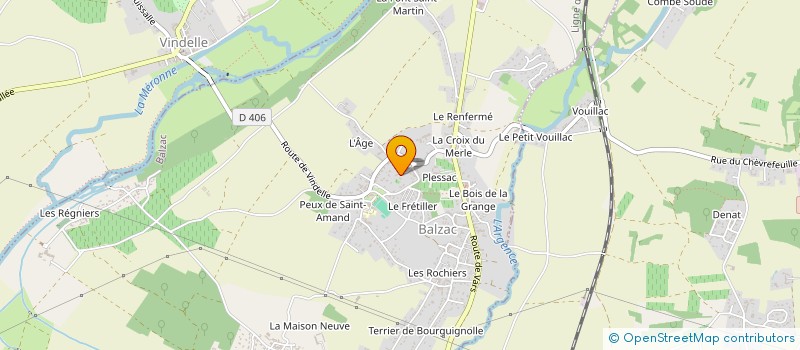 localisation de l'entreprise J.C.M à CHAMPNIERS