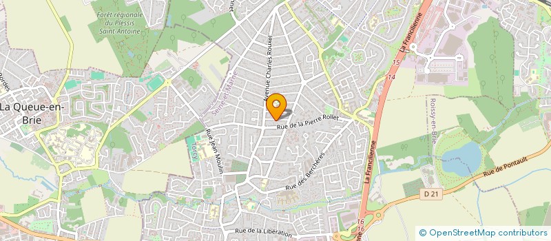 localisation de l'entreprise J.C.M. à PONTAULT-COMBAULT