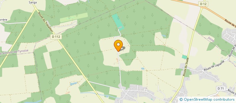 localisation de l'entreprise J.C.M.  SAINT-JEAN-DE-MARSACQ