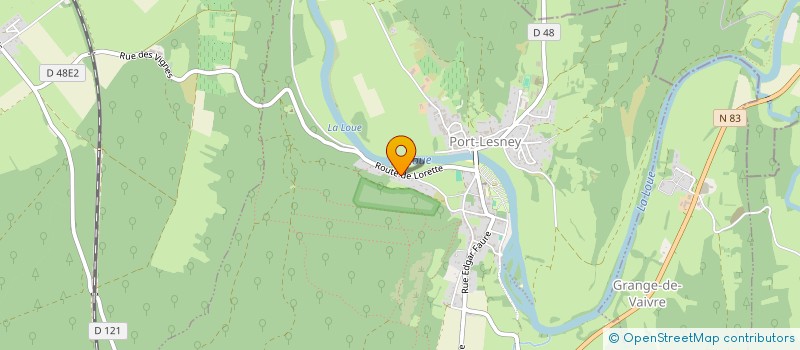 localisation de l'entreprise J.C.M.  ARBOIS