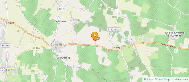 localisation de l'entreprise J C MAUNY à SAINT-BRICE