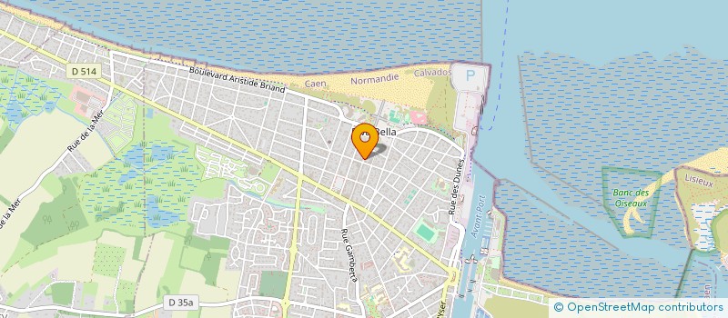 localisation de l'entreprise J C MER  OUISTREHAM