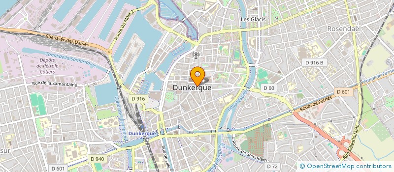 localisation de l'entreprise J.C.N à DUNKERQUE