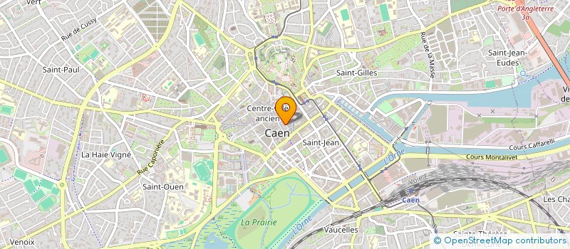 localisation de l'entreprise J.C.P MAISONS INDIVIDUELLES à CAEN