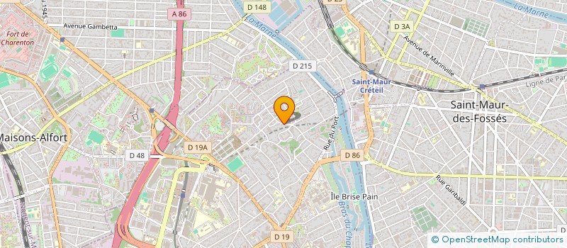 localisation de l'entreprise J & C RENOV à CRETEIL