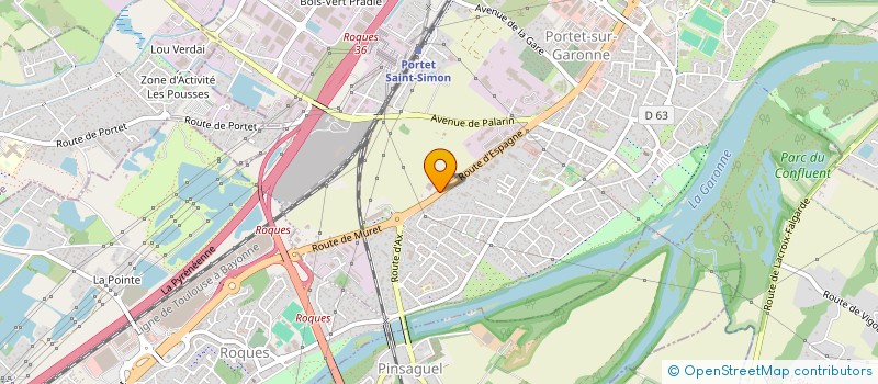 localisation de l'entreprise J.C. ROUQUIER à PORTET-SUR-GARONNE
