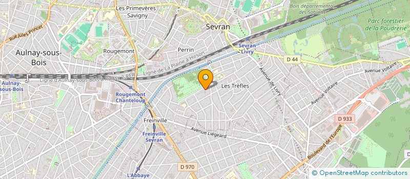 localisation de l'entreprise J.C.S. à SEVRAN