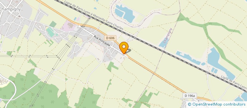 localisation de l'entreprise J.C.S.C. BLONDEL  CHAMPIGNY