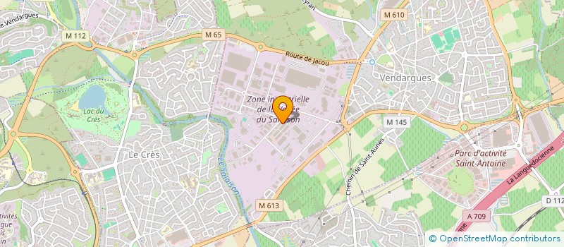 localisation de l'entreprise J C S NETTOYAGE à VENDARGUES