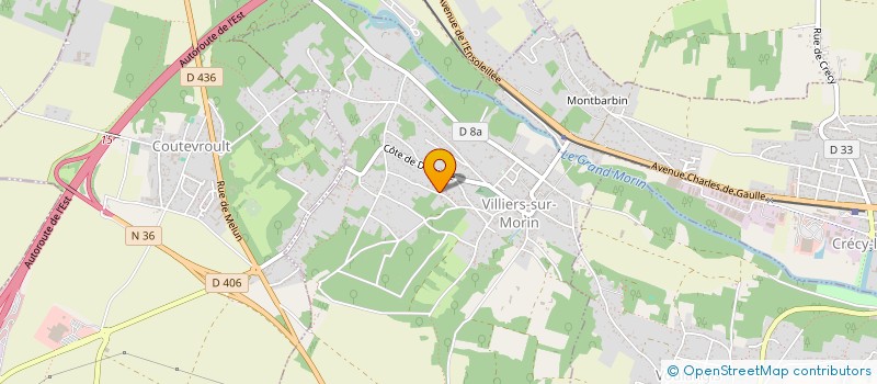 localisation de l'entreprise J&C SCI  VILLIERS-SUR-MORIN