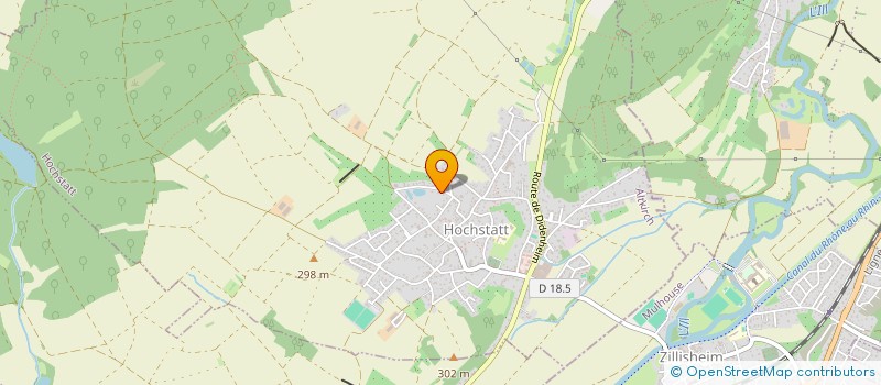 localisation de l'entreprise J.C. SERVICES à HOCHSTATT