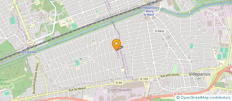 localisation de l'entreprise J&C TURNKEY à TREMBLAY-EN-FRANCE