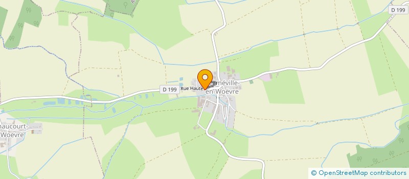 localisation de l'entreprise J.C.V.  HERMEVILLE-EN-WOEVRE