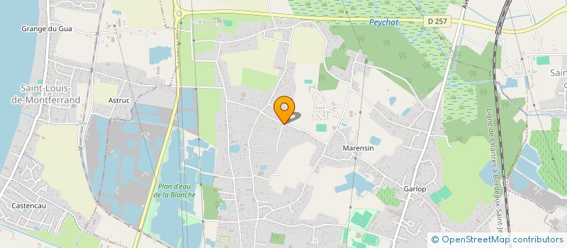 localisation de l'entreprise J.C.V.L.  AMBARES-ET-LAGRAVE