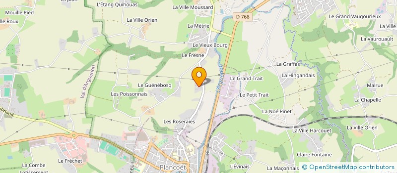 localisation de l'entreprise J'CAVE BAR RESTO MAG SAS  SAINT-LORMEL