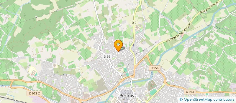 localisation de l'entreprise J.COLA  PERTUIS