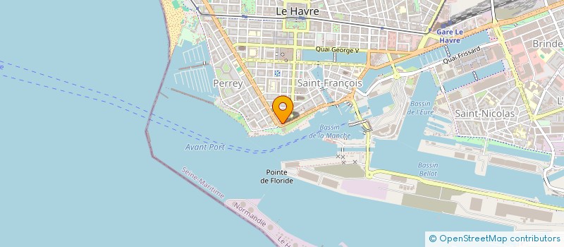 localisation de l'entreprise J.COM.JACK à LE HAVRE