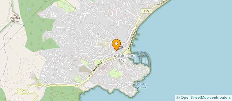 localisation de l'entreprise J COST à CAVALAIRE-SUR-MER