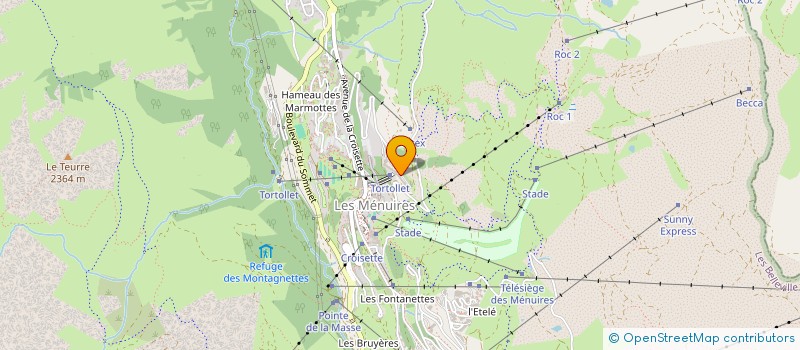 localisation de l'entreprise J & D  LA BATHIE